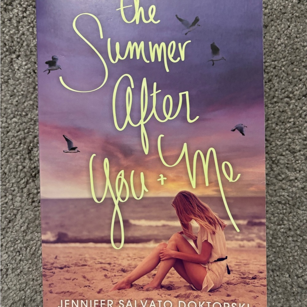 The Summer After You and Me by Jennifer Salvato Doktorski - Purple Cover